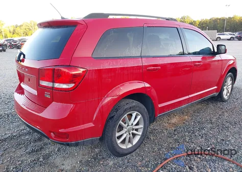 2013 Dodge Journey Sxt z USA, uszkodzony, nr VIN 3C4PDCBG6DT592981